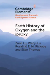 Earth History of Oxygen and the iprOxy_cover