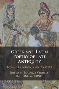 Greek and Latin Poetry of Late Antiquity_cover