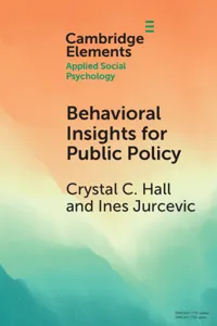 Behavioral Insights for Public Policy_cover