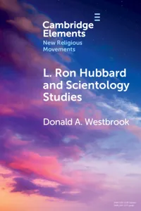 L. Ron Hubbard and Scientology Studies_cover