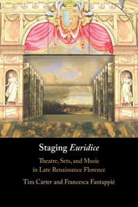 Staging 'Euridice'_cover