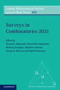 Surveys in Combinatorics 2021_cover