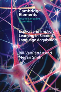 Explicit and Implicit Learning in Second Language Acquisition_cover