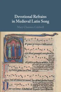 Devotional Refrains in Medieval Latin Song_cover