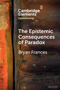 The Epistemic Consequences of Paradox_cover