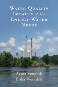 Water Quality Impacts of the Energy-Water Nexus_cover