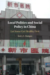 Local Politics and Social Policy in China_cover