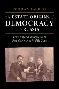The Estate Origins of Democracy in Russia_cover