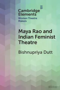 Maya Rao and Indian Feminist Theatre_cover