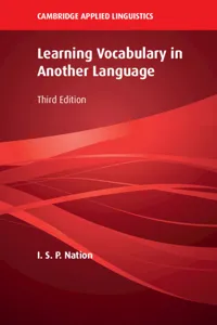 Learning Vocabulary in Another Language_cover