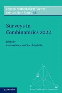 Surveys in Combinatorics 2022_cover