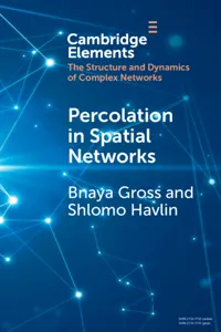 Percolation in Spatial Networks_cover