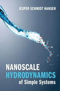 Nanoscale Hydrodynamics of Simple Systems_cover