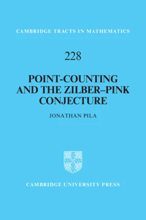 Point-Counting and the Zilber–Pink Conjecture