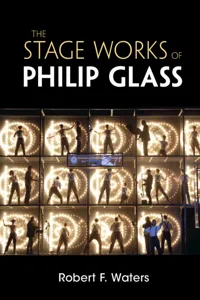 The Stage Works of Philip Glass_cover