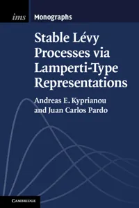 Stable Lévy Processes via Lamperti-Type Representations_cover