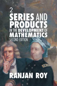 Series and Products in the Development of Mathematics: Volume 2_cover