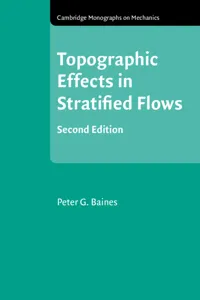 Topographic Effects in Stratified Flows_cover
