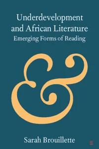 Underdevelopment and African Literature_cover