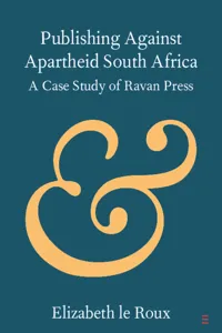 Publishing against Apartheid South Africa_cover