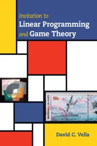 Invitation to Linear Programming and Game Theory_cover