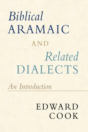Book cover image for: Biblical Aramaic and Related Dialects
