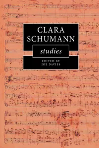 Clara Schumann Studies_cover