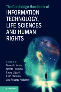 The Cambridge Handbook of Information Technology, Life Sciences and Human Rights_cover