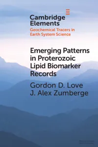 Emerging Patterns in Proterozoic Lipid Biomarker Records_cover