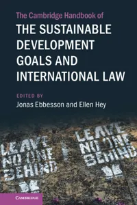 The Cambridge Handbook of the Sustainable Development Goals and International Law_cover