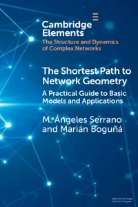 The Shortest Path to Network Geometry_cover