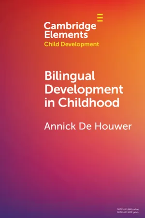 Bilingual Development in Childhood