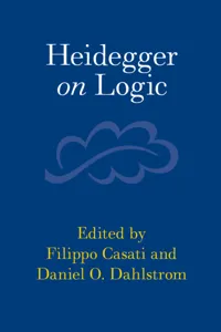 Heidegger on Logic_cover