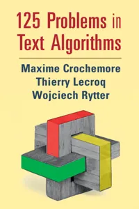 125 Problems in Text Algorithms_cover