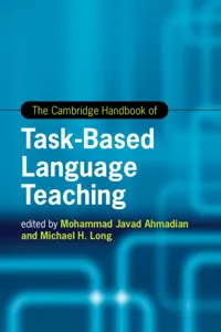 The Cambridge Handbook of Task-Based Language Teaching_cover