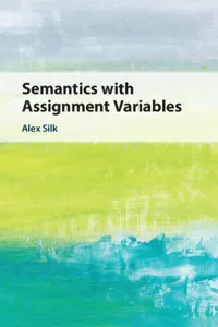 Semantics with Assignment Variables_cover