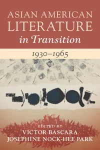 Asian American Literature in Transition, 1930–1965: Volume 2_cover