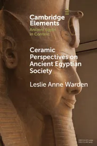 Ceramic Perspectives on Ancient Egyptian Society_cover