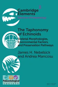 The Taphonomy of Echinoids_cover