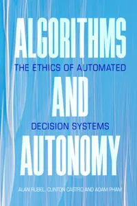 Algorithms and Autonomy_cover