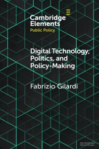 Digital Technology, Politics, and Policy-Making_cover