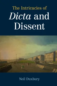 The Intricacies of Dicta and Dissent_cover