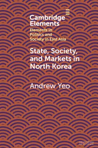 State, Society and Markets in North Korea_cover