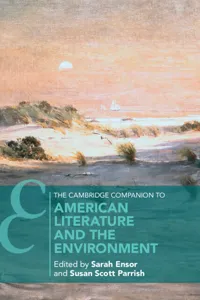 The Cambridge Companion to American Literature and the Environment_cover