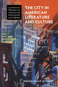 The City in American Literature and Culture_cover