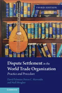Dispute Settlement in the World Trade Organization_cover