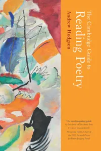 The Cambridge Guide to Reading Poetry_cover