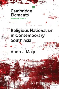 Religious Nationalism in Contemporary South Asia_cover