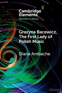 Grazyna Bacewicz, The 'First Lady of Polish Music'_cover