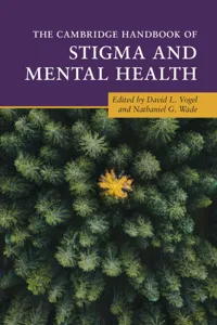 The Cambridge Handbook of Stigma and Mental Health_cover